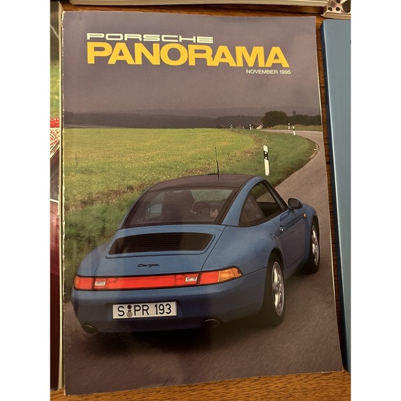 Porsche PCA Panorama Magazines 1995 (all issues Jan thru Dec) 40th Anniversary - Picture 12 of 16